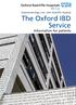 The Oxford IBD Service