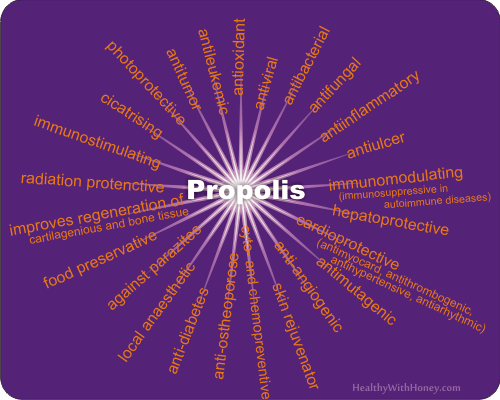 health benefits of propolis