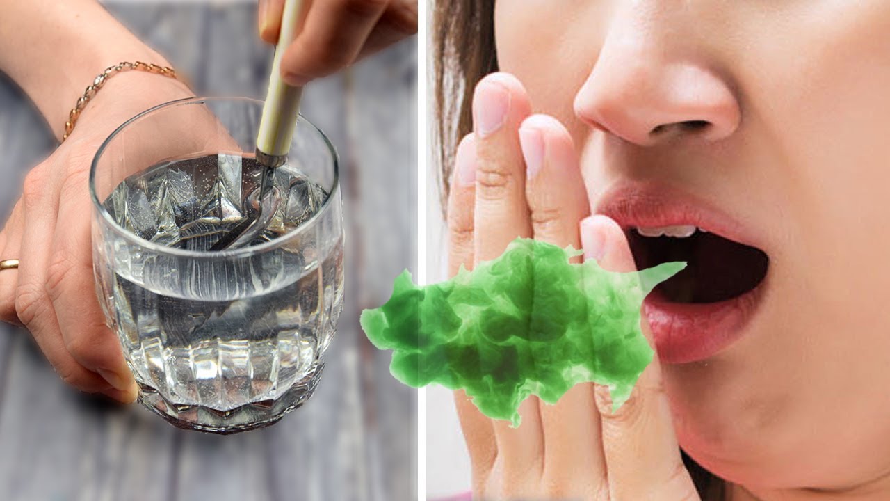 Запах изо рта лечение в домашних. Неприятный запах изо рта. Народное средство от запаха во рту.