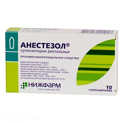 Ректальные суппозитории Анестезол