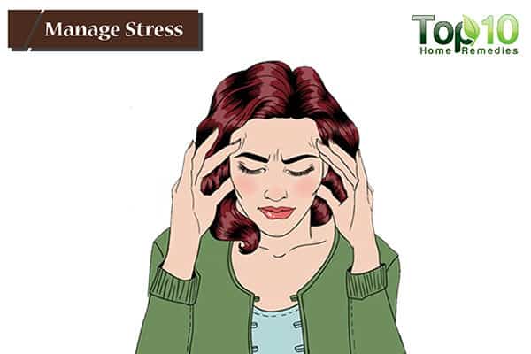 manage stress to reduce ulcers